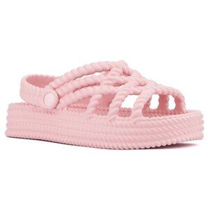 Olivia Miller Pink Women's Sandals